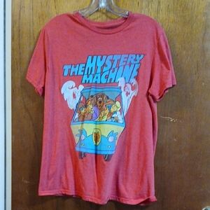 Mystery Machine Kids Red T-Shirt